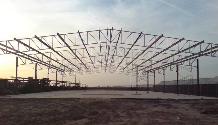 Montaje de nave industrial